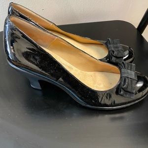 Black Low High Heels